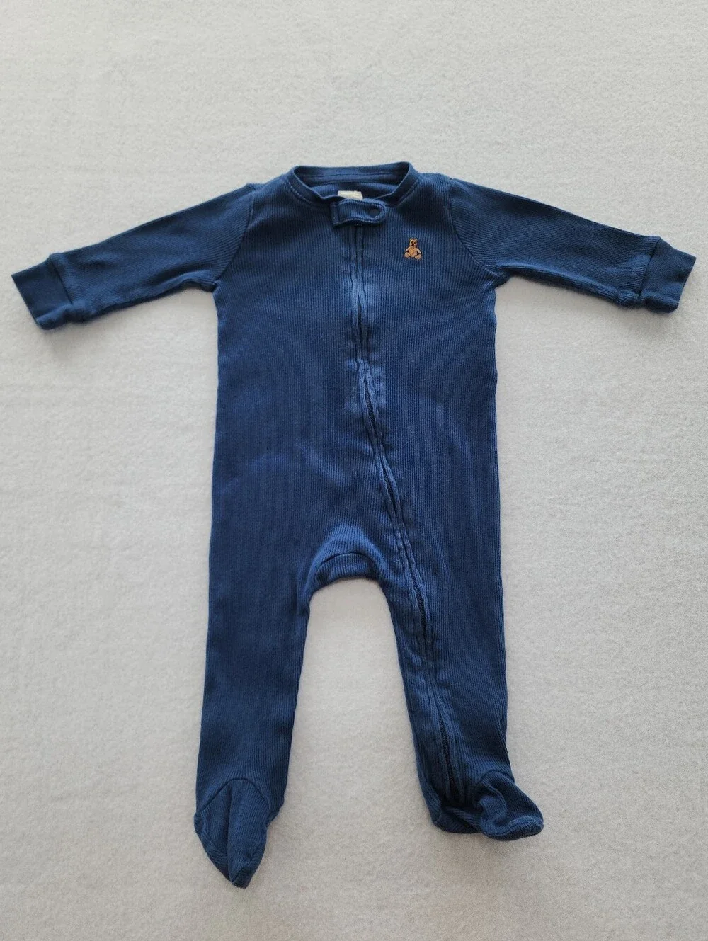 Baby GAP 3-6M Bundle Dinosaur Romper & Blue Footed Sleeper Set